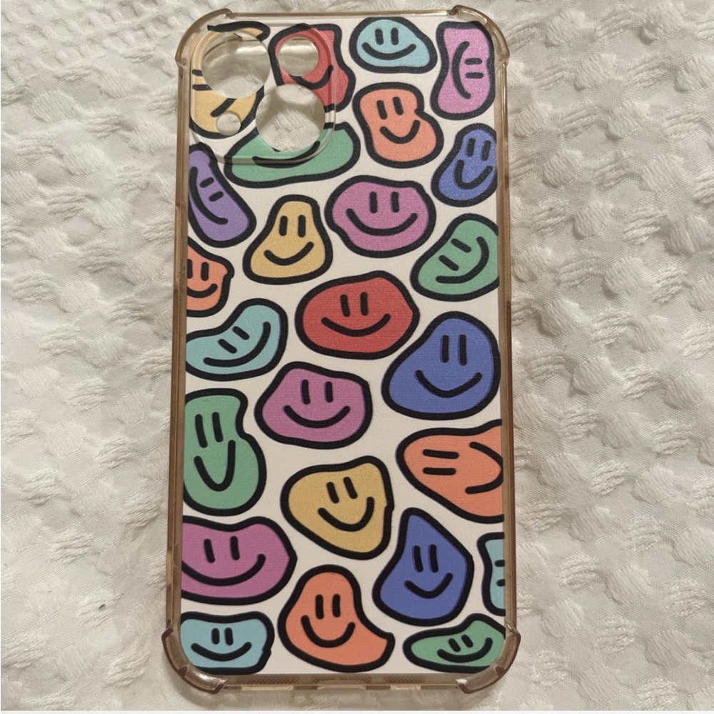Colorful Smiley Face Phone 13 Case